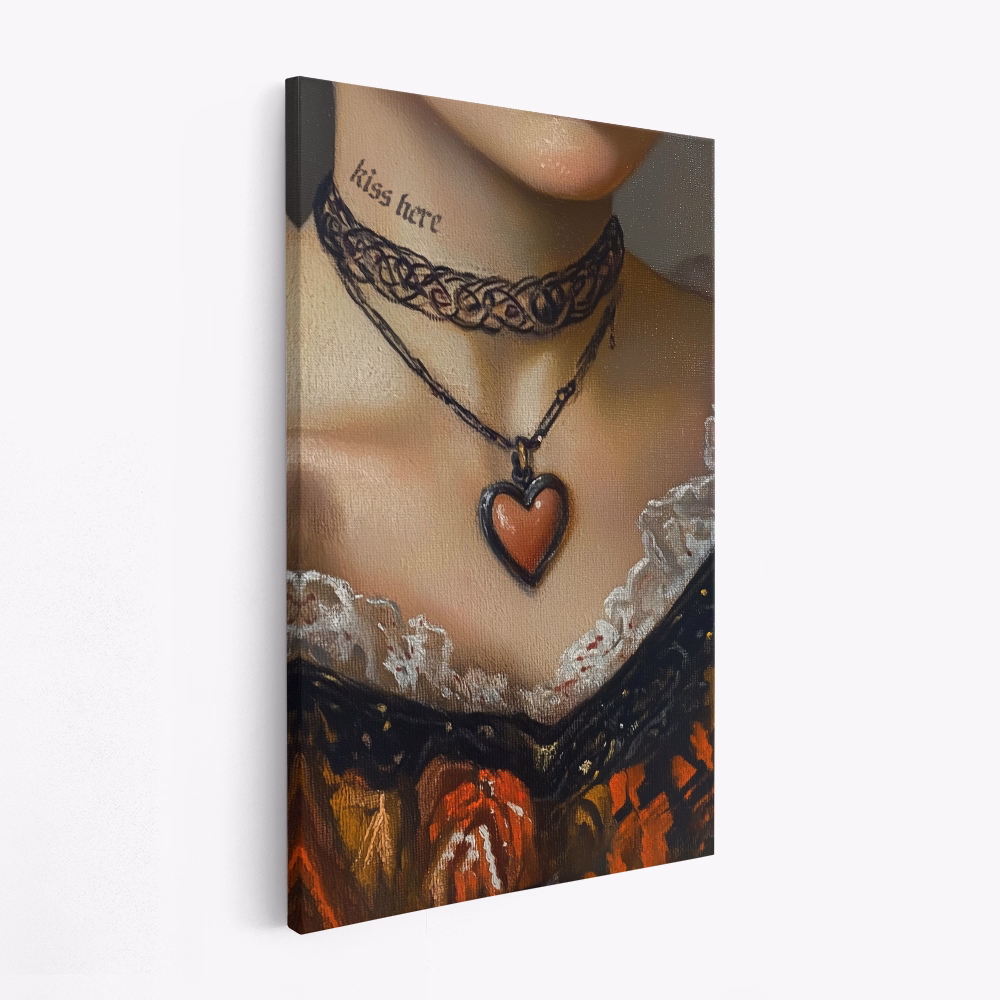 Obraz na płótnie - Kiss Here