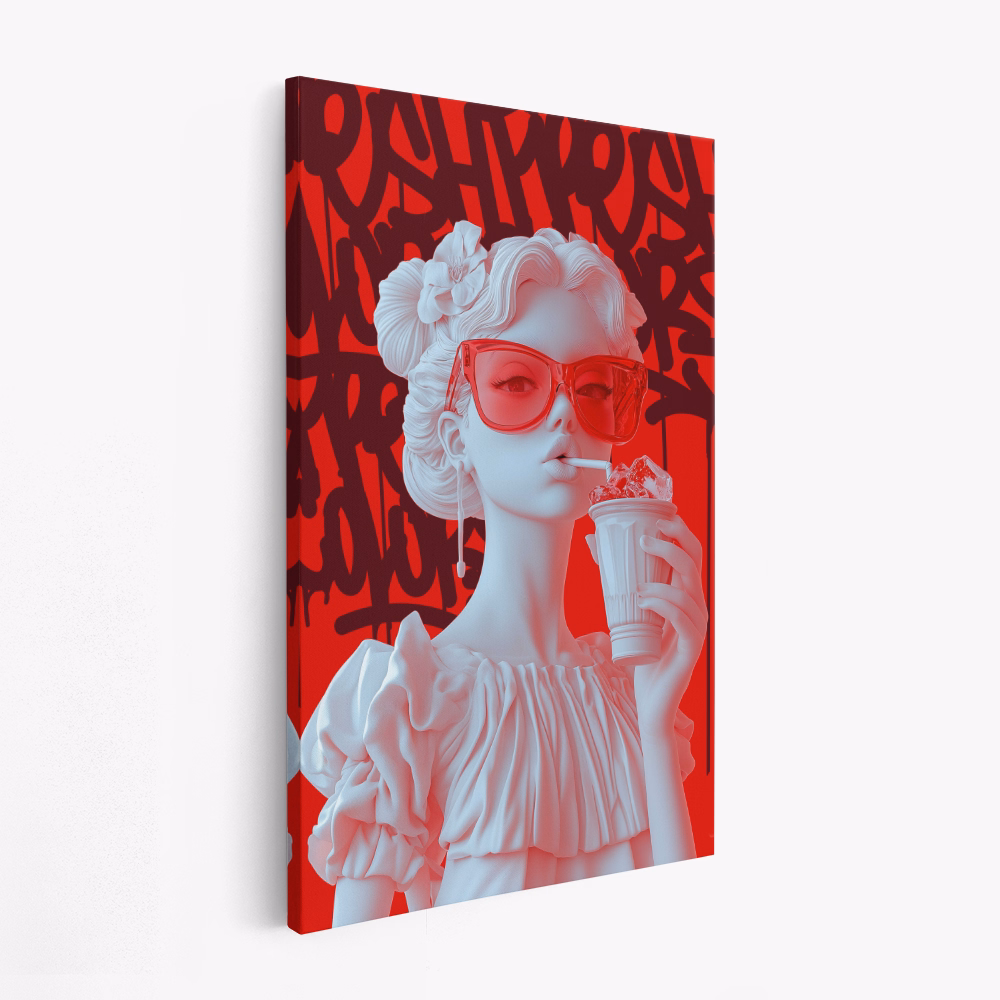 Obraz na płótnie - Cherry Sips