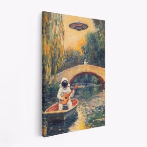 Obraz na płótnie - Ballad to the river