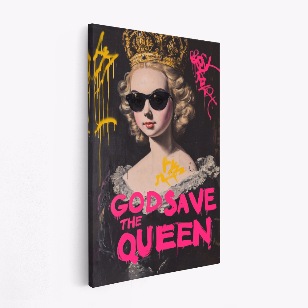 Obraz na płótnie - God Save the Queen