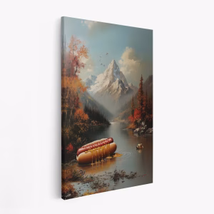 Obraz na płótnie - Floating Dogs