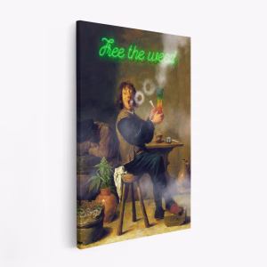 Obraz na płótnie - Free the Weed