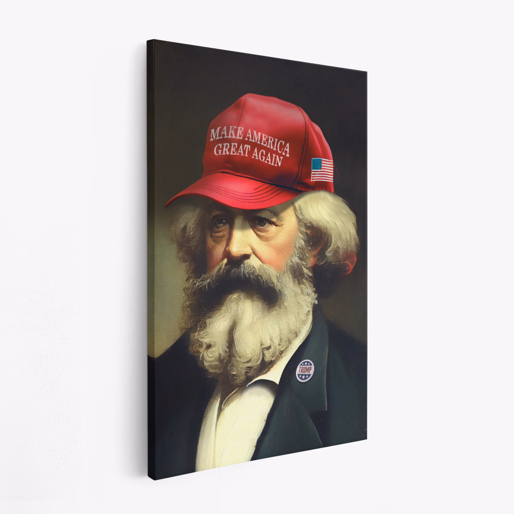 Obraz na płótnie - Karl Great Again