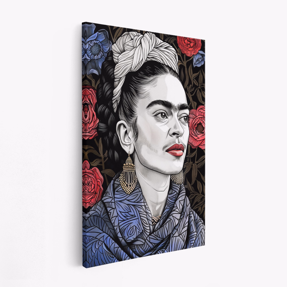Obraz na płótnie - Frida Portrait 7