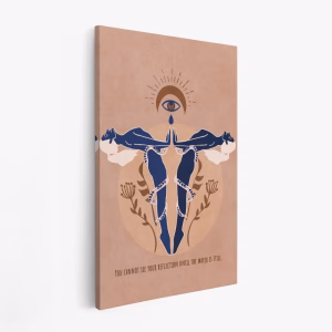 Obraz na płótnie - Ethereal Reflection