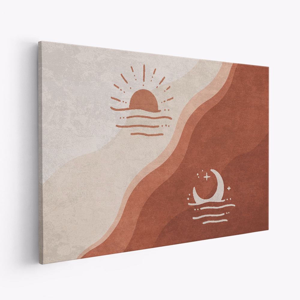 Obraz na płótnie - Day and Night Harmony